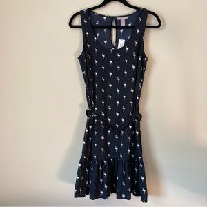 Banana Republic Factory Sleeveless Shift Style Flamingo Dress NWT Women’s Size 4
